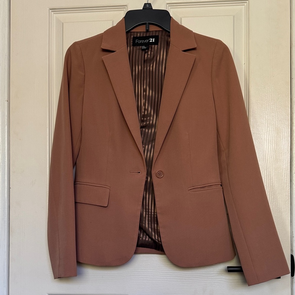 Forever 21 Tan Blazer
